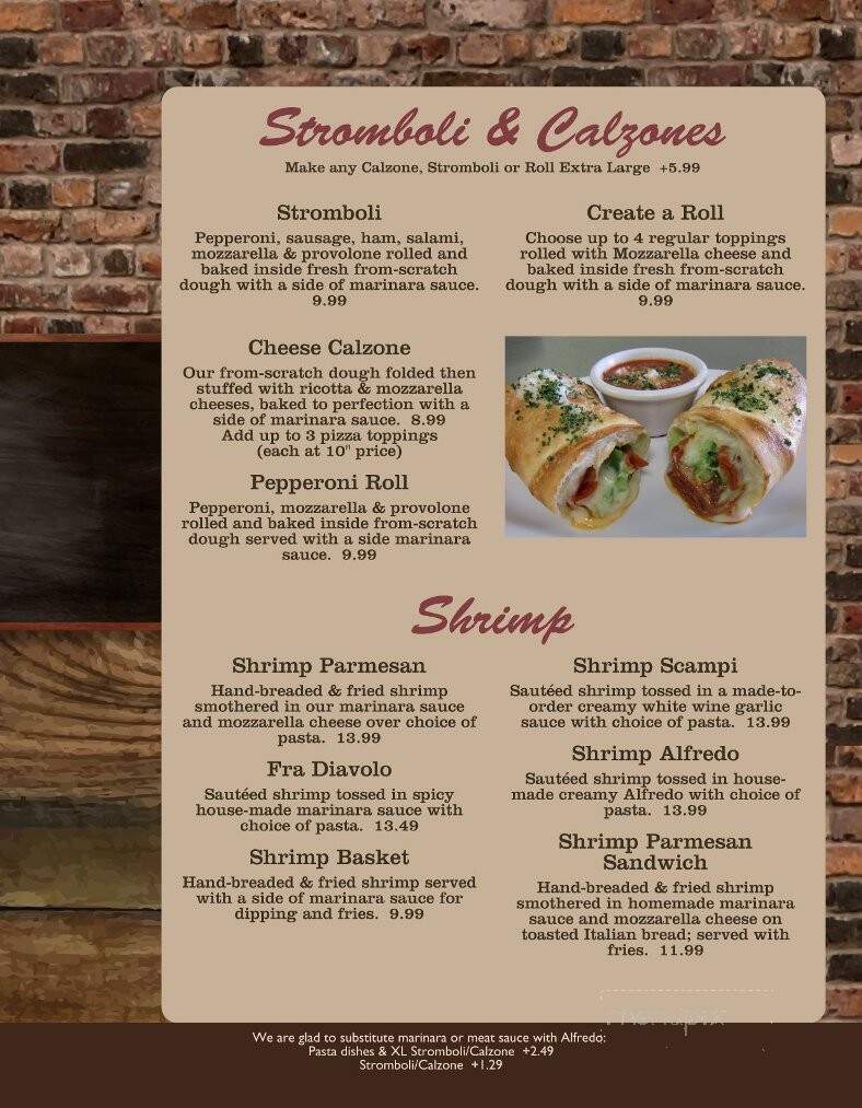 Vaccaro's Pizza & Pasta - Mansfield, MO menu_pic