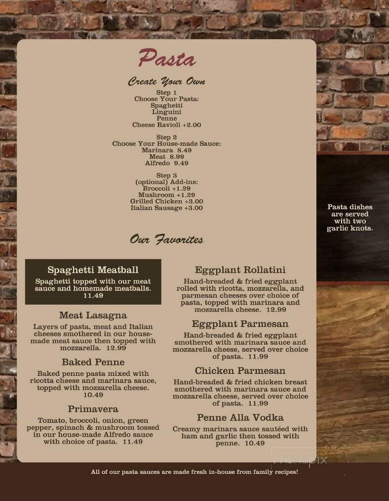 Vaccaro's Pizza & Pasta - Mansfield, MO menu_pic