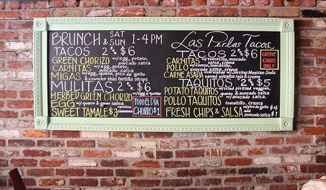 Las Perlas - Los Angeles, CA menu_pic
