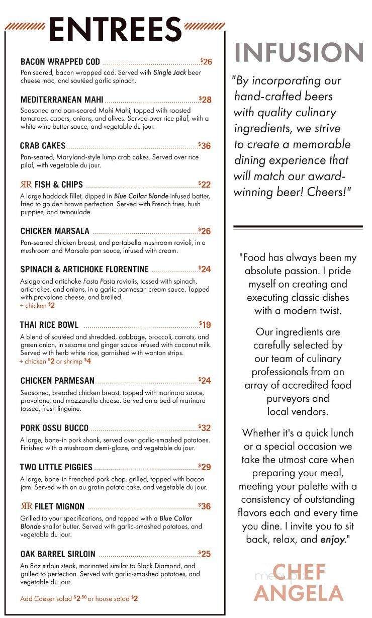 Rusty Rail Brewing Company - Mifflinburg, PA menu_pic