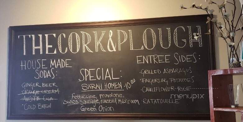 Cork & Plough - King City, CA menu_pic
