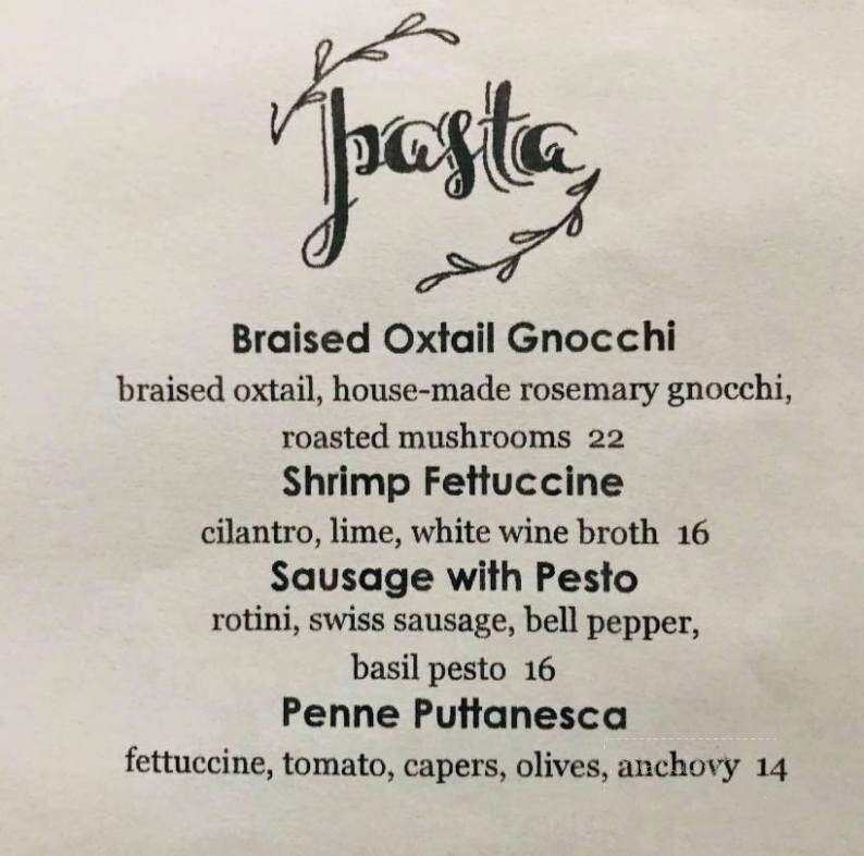 Cork & Plough - King City, CA menu_pic