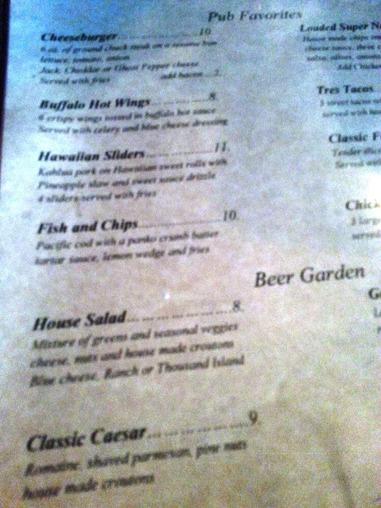 Cool Beerwerks - Cool, CA menu_pic