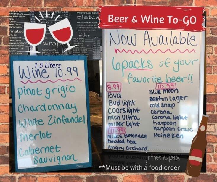 Deleos Pizza - Merrimac, MA menu_pic