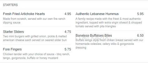 Yours Truly - Mentor, OH menu_pic