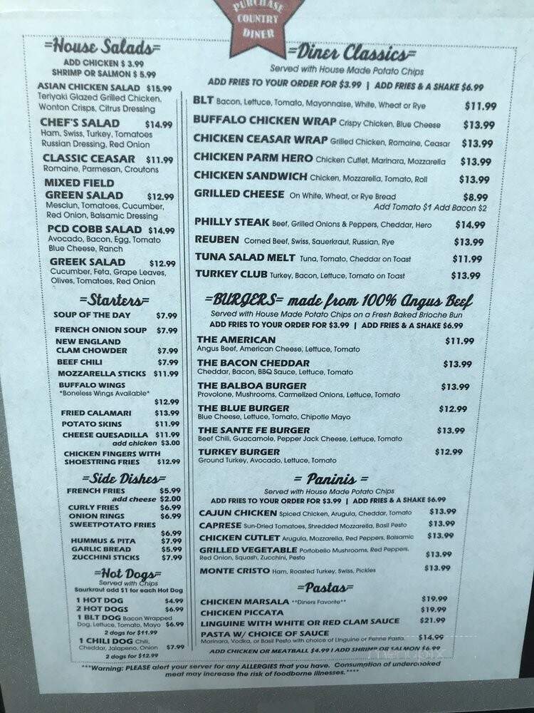 Purchase Country Diner - White Plains, NY