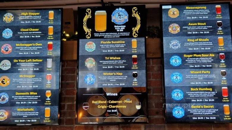 Crooked Can Brewing Company - Winter Garden, FL menu_pic