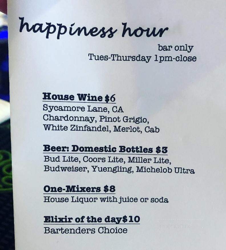 Annata Wine Bar - Hammonton, NJ menu_pic