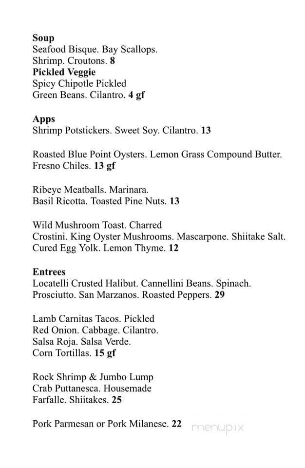 Annata Wine Bar - Hammonton, NJ menu_pic
