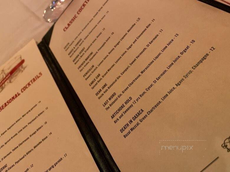 La Cuisine French Restaurant - Ocala, FL menu_pic