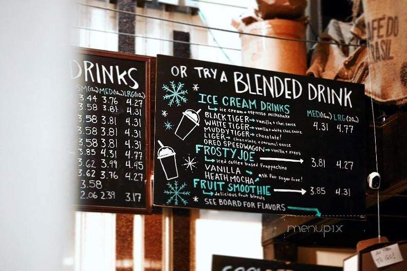 Ecity Java - Anderson, SC menu_pic