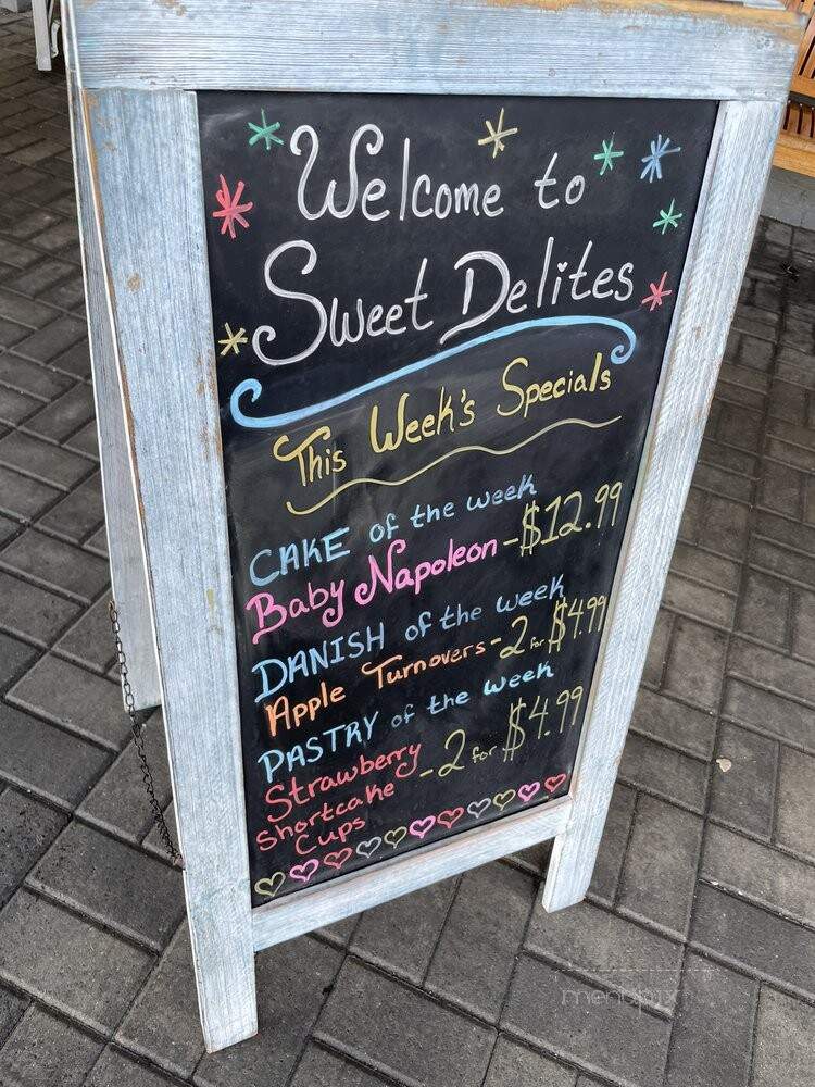 Sweet Delites Pastry Shop - Somers, NY menu_pic