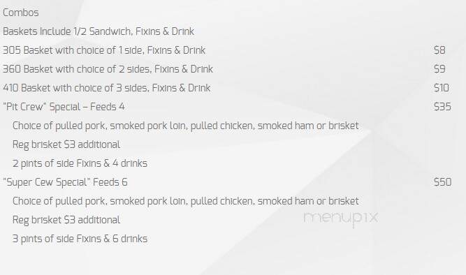 Rib Shack - Knoxville, IA menu_pic