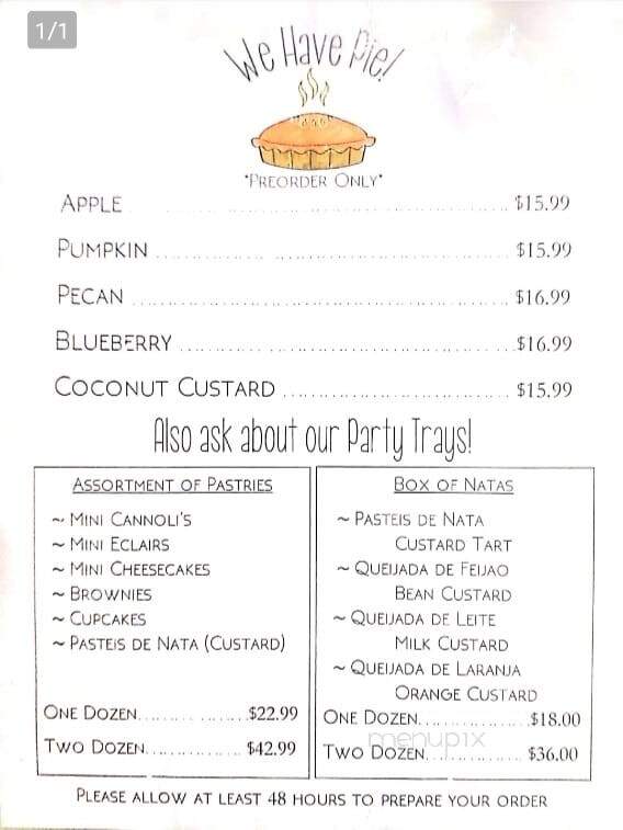 Stoughton Baking Co - Stoughton, MA menu_pic