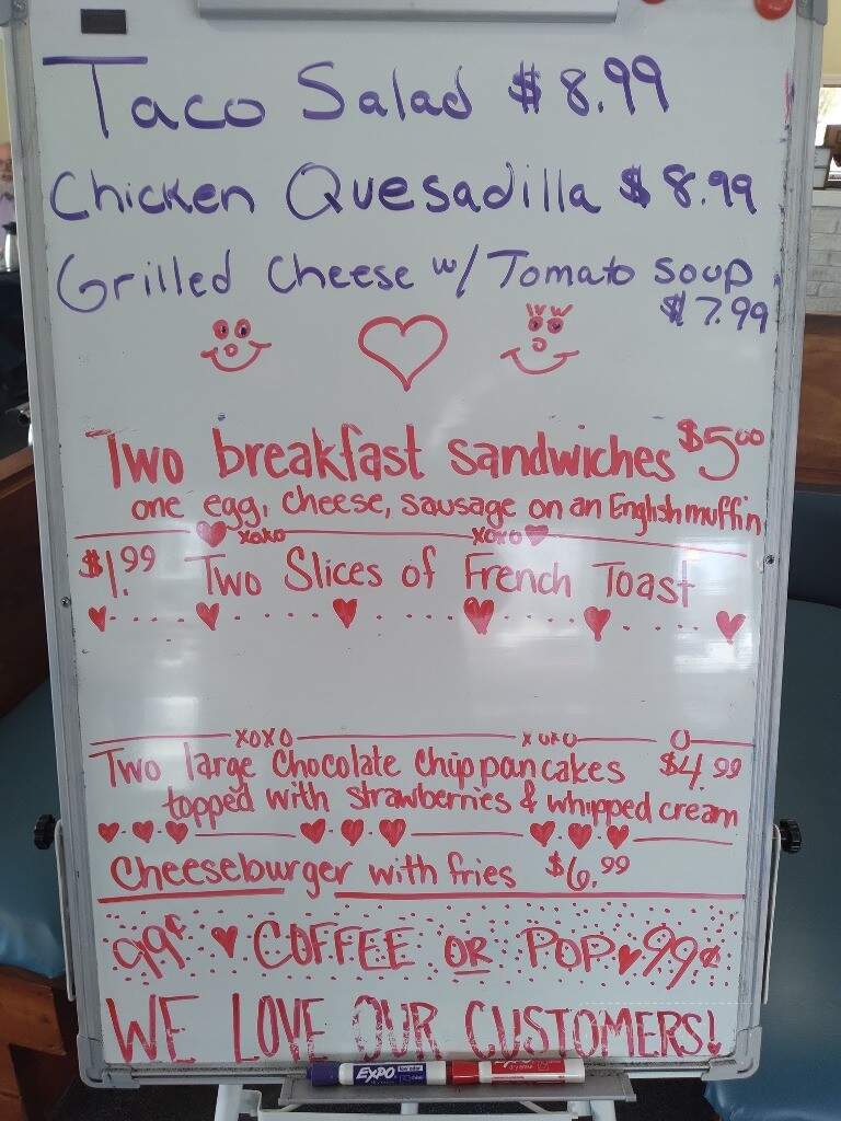 Flapjack Family Restaurant - Charlevoix, MI menu_pic