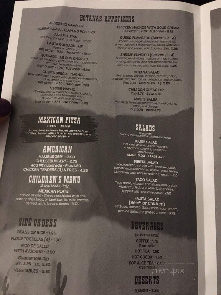 Three Hermano's - Rockwood, MI menu_pic
