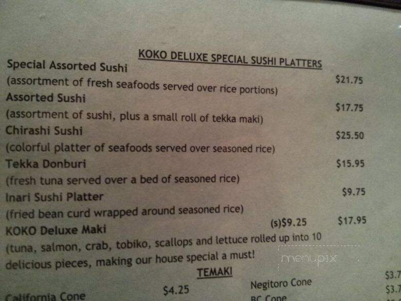 Koko Japanese Restaurant - Vancouver, BC