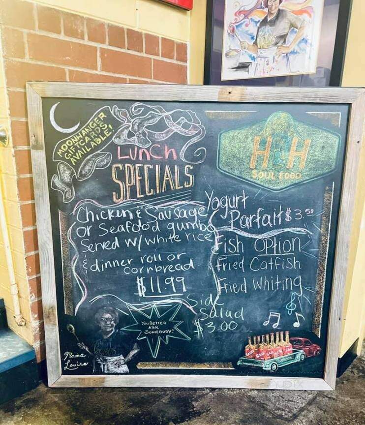 H & H Restaurant - Macon, GA menu_pic