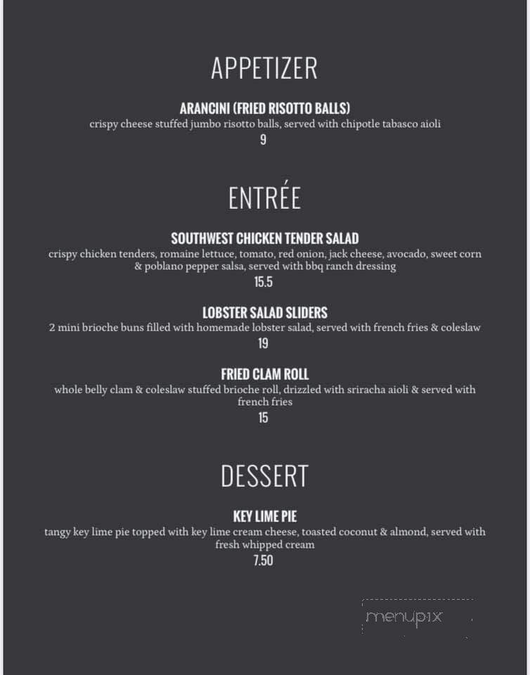 Walter's Basin - Holderness, NH menu_pic