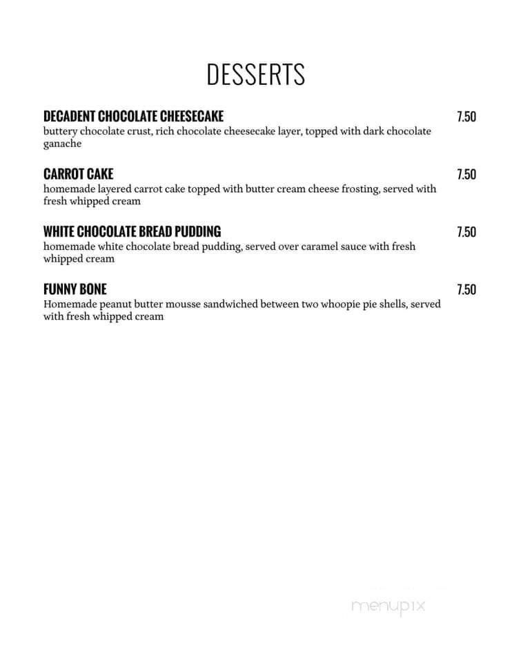 Walter's Basin - Holderness, NH menu_pic