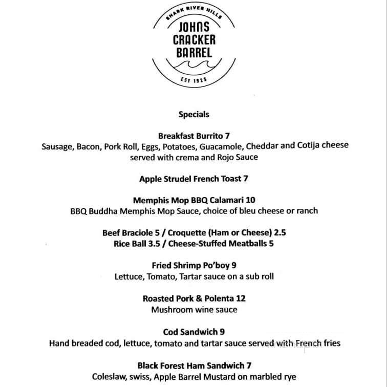 River Hills Cafe & Bistro - Neptune, NJ menu_pic