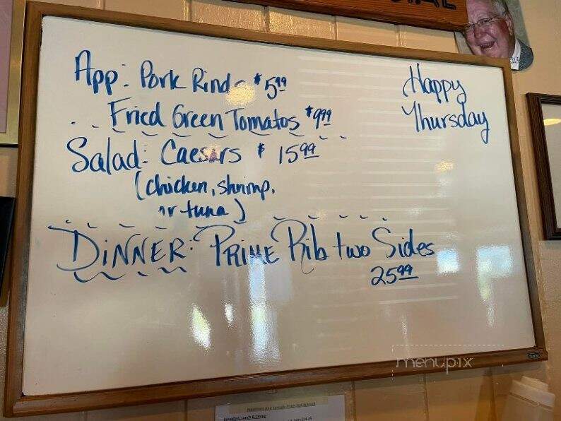 Sam & Omie's Restaurant - Nags Head, NC menu_pic