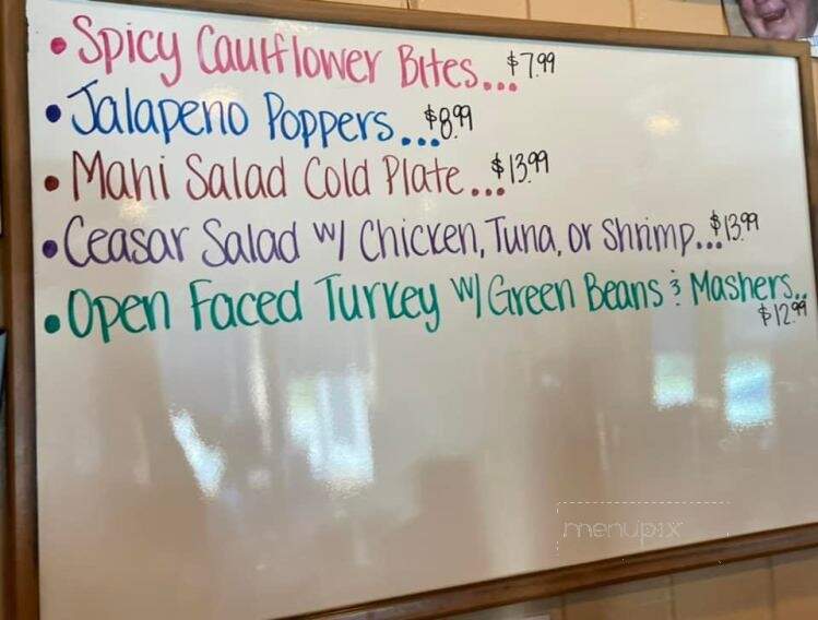 Sam & Omie's Restaurant - Nags Head, NC menu_pic