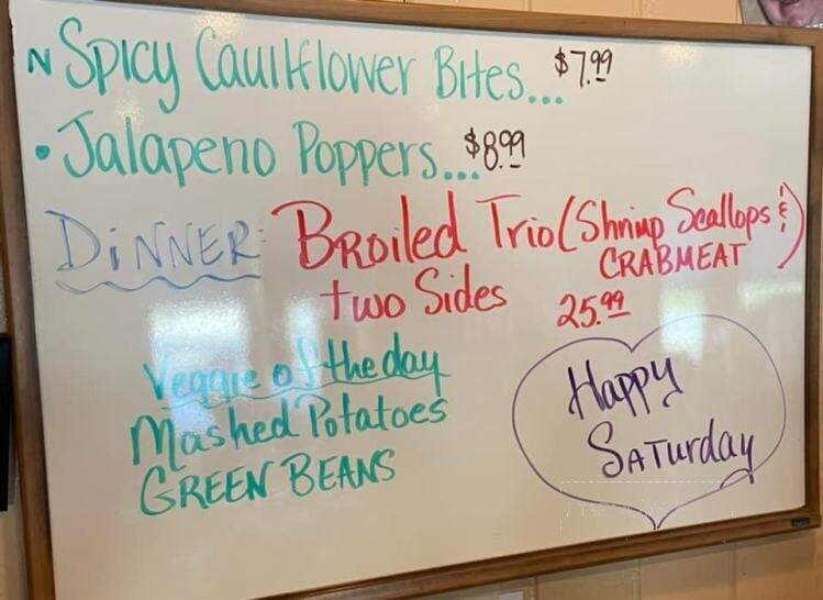 Sam & Omie's Restaurant - Nags Head, NC menu_pic
