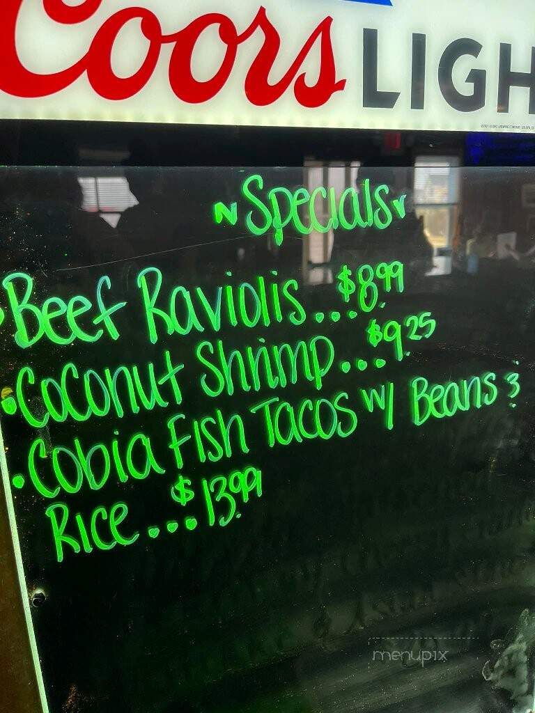 Sam & Omie's Restaurant - Nags Head, NC menu_pic
