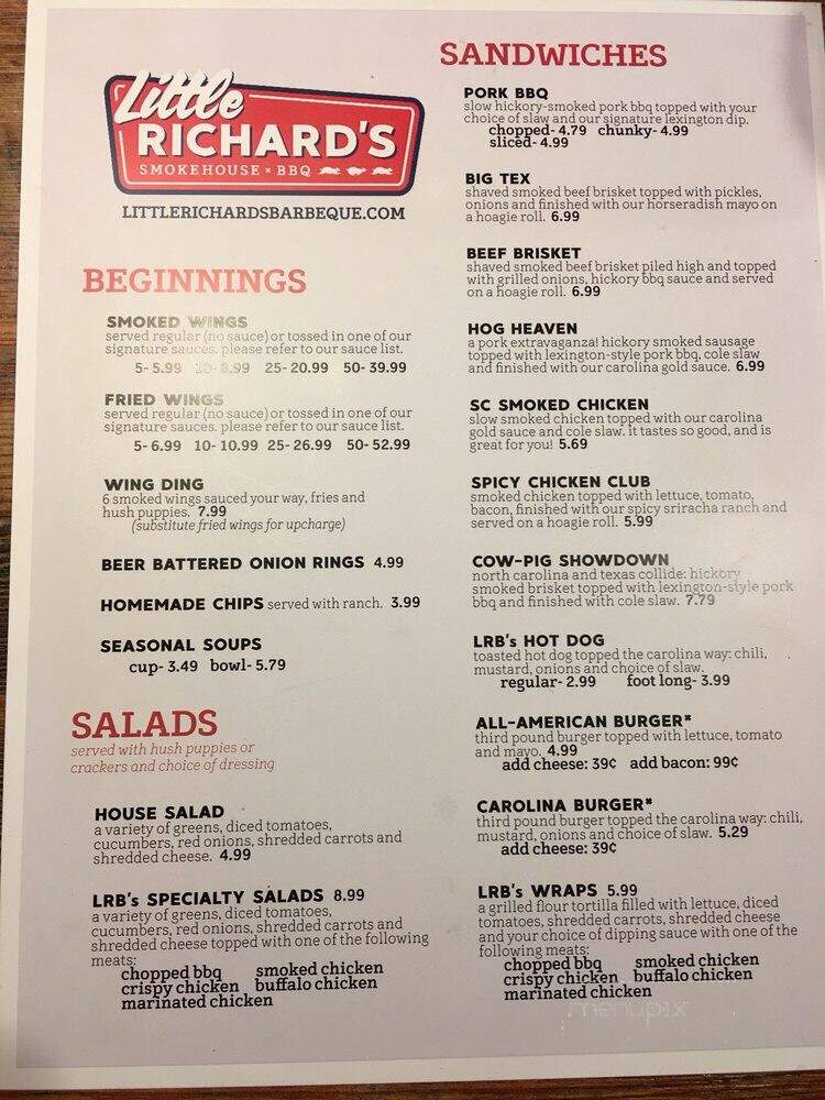 Little Richard's Bar-B-Que - Clemmons, NC