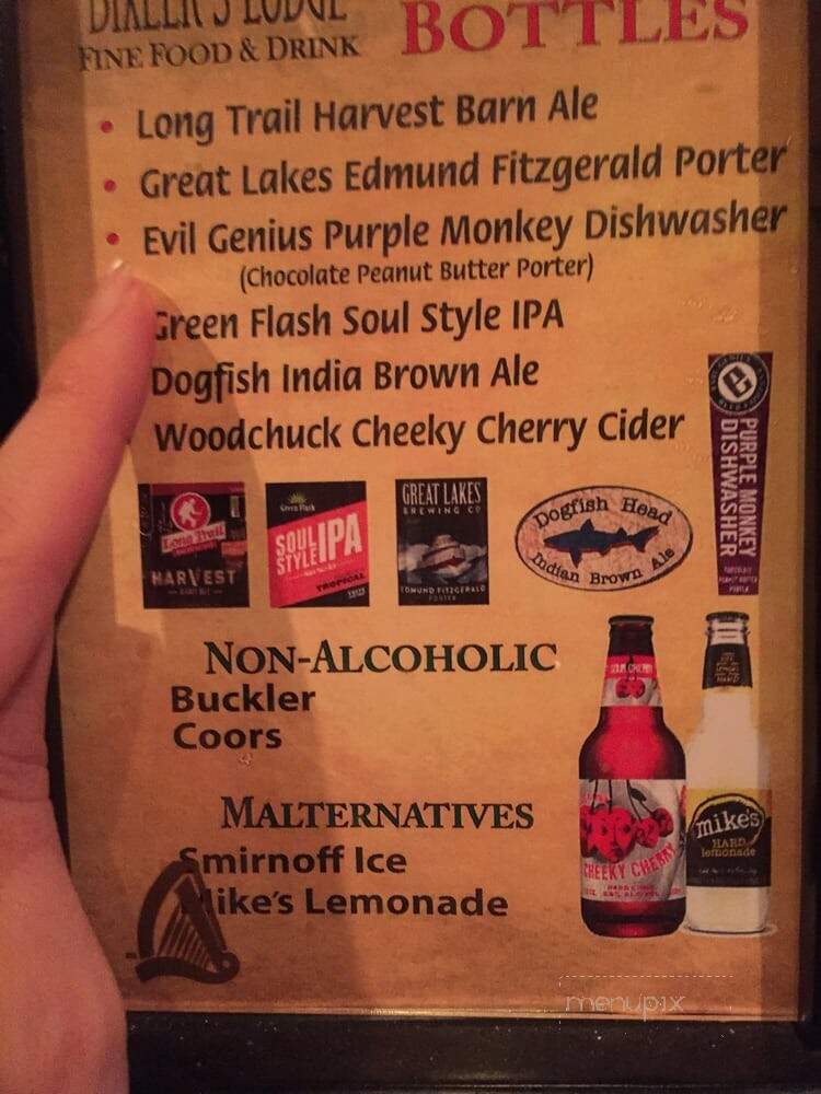 Bixler's Lodge - Reading, PA menu_pic