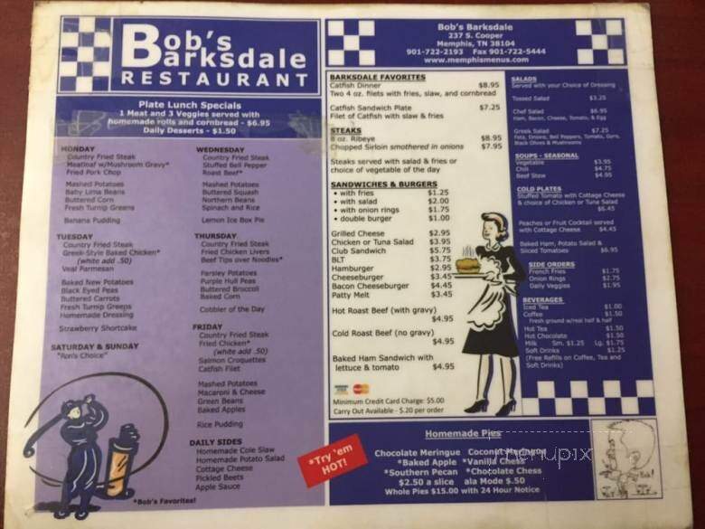 Barksdale Restaurant - Memphis, TN