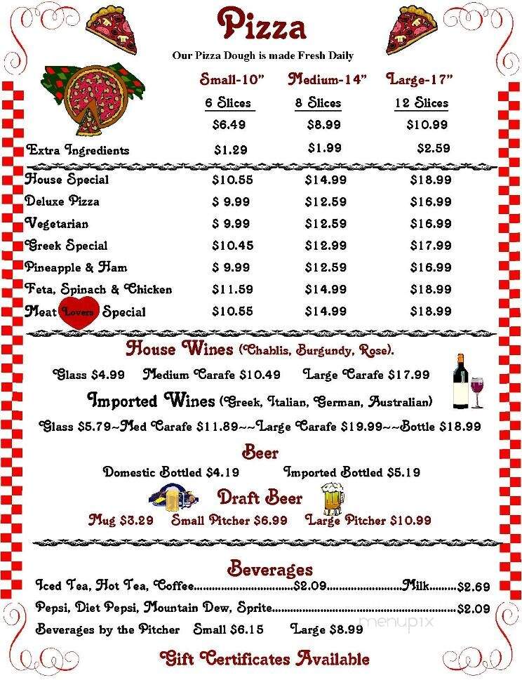 Mad Italian Restaurant & Steak - Petersburg, VA menu_pic