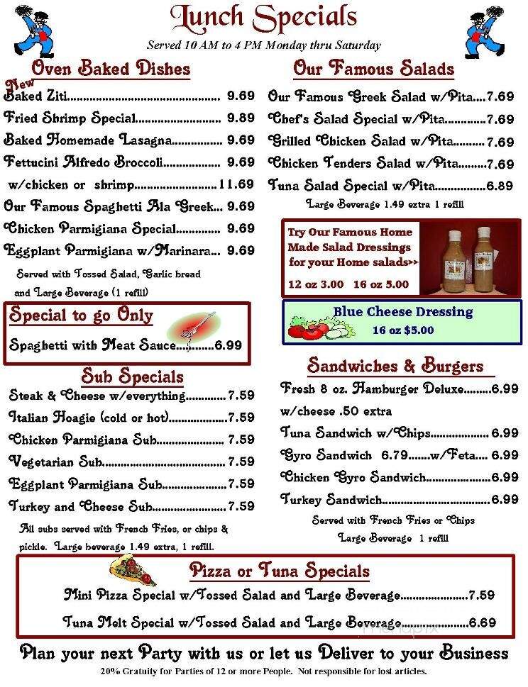 Mad Italian Restaurant & Steak - Petersburg, VA menu_pic