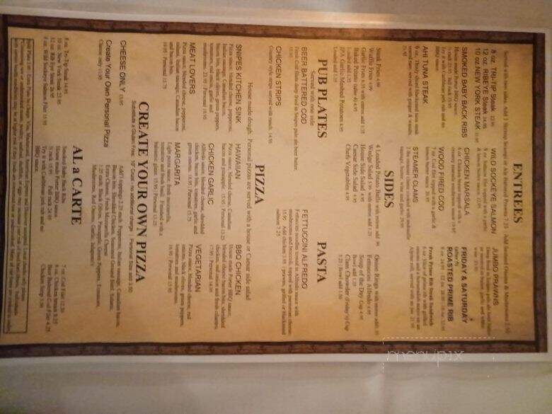 Snipes Mountain Brewing - Sunnyside, WA menu_pic