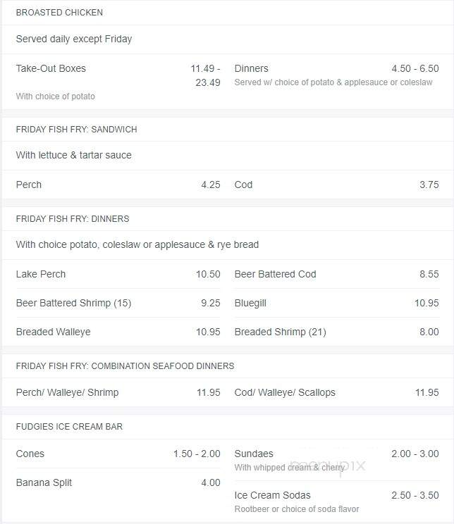 Fudgienuckles Sports Pub - Glenbeulah, WI