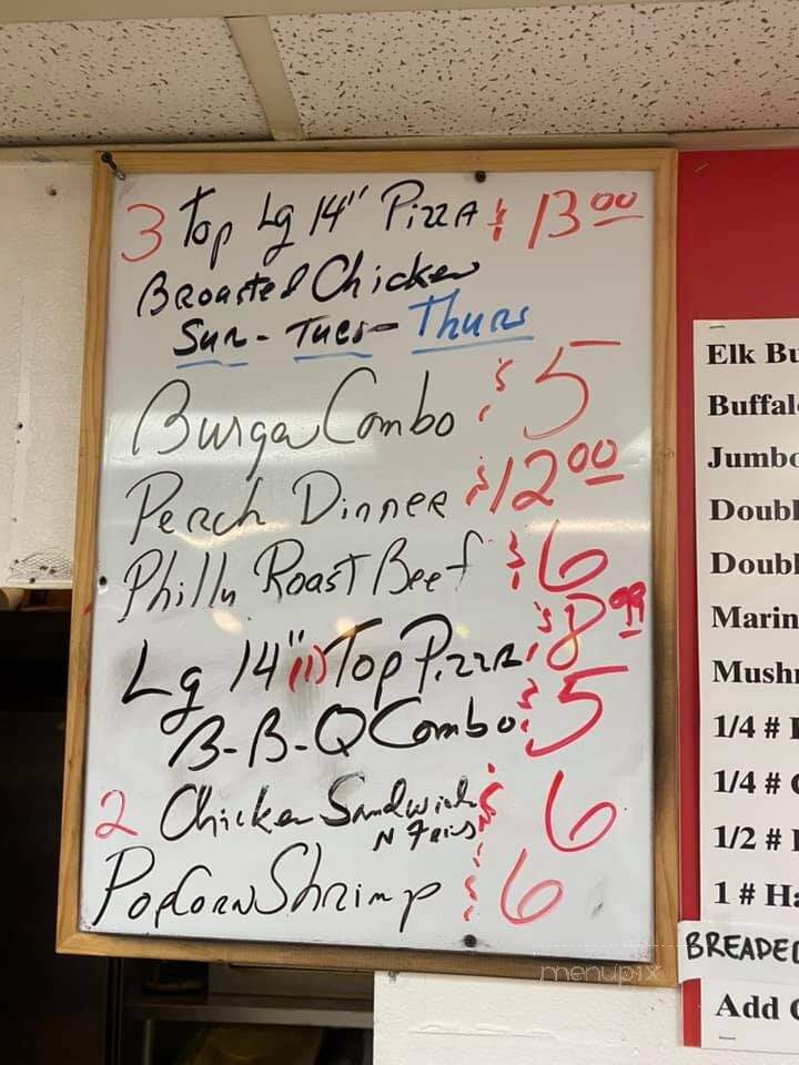 Scoops Sports Cafe - Marinette, WI menu_pic