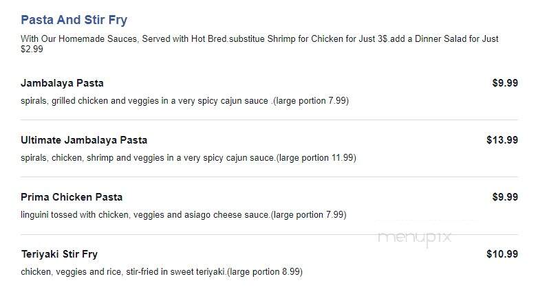 Marketplace Grill - Conway, AR menu_pic