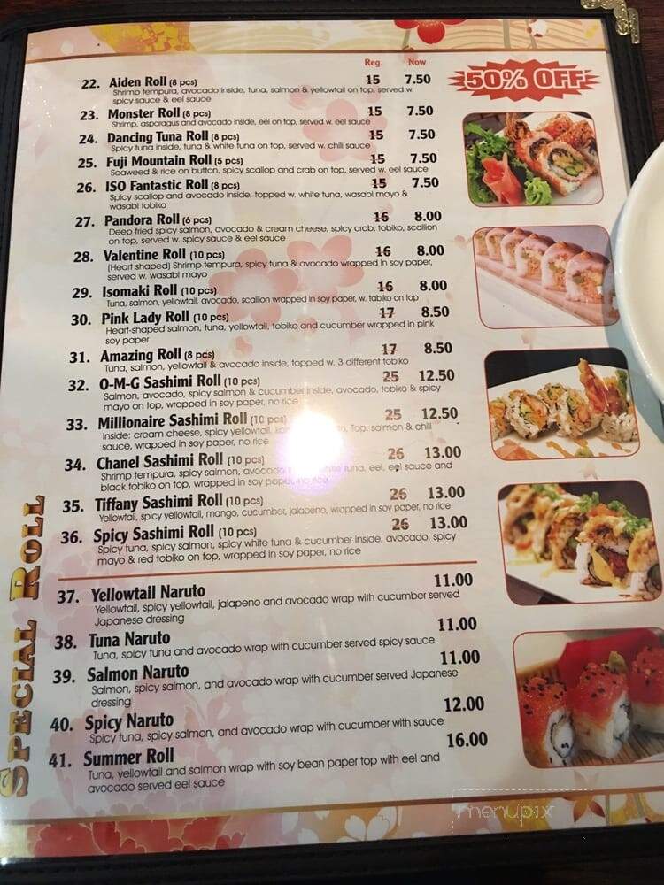 Masa Sushi & Hibachi - Marlboro Township, NJ menu_pic