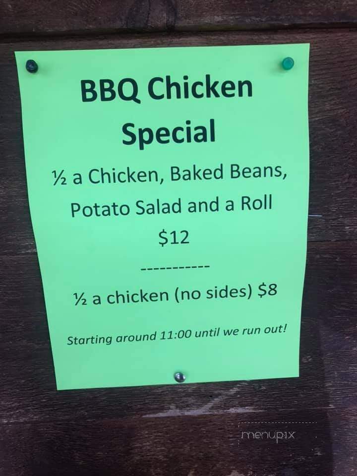 Yokums Restaurant - Seneca Rocks, WV menu_pic