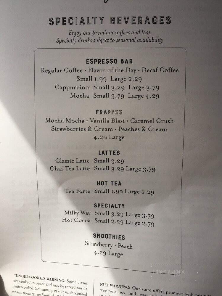 Edgar's Bakery - Huntsville, AL menu_pic