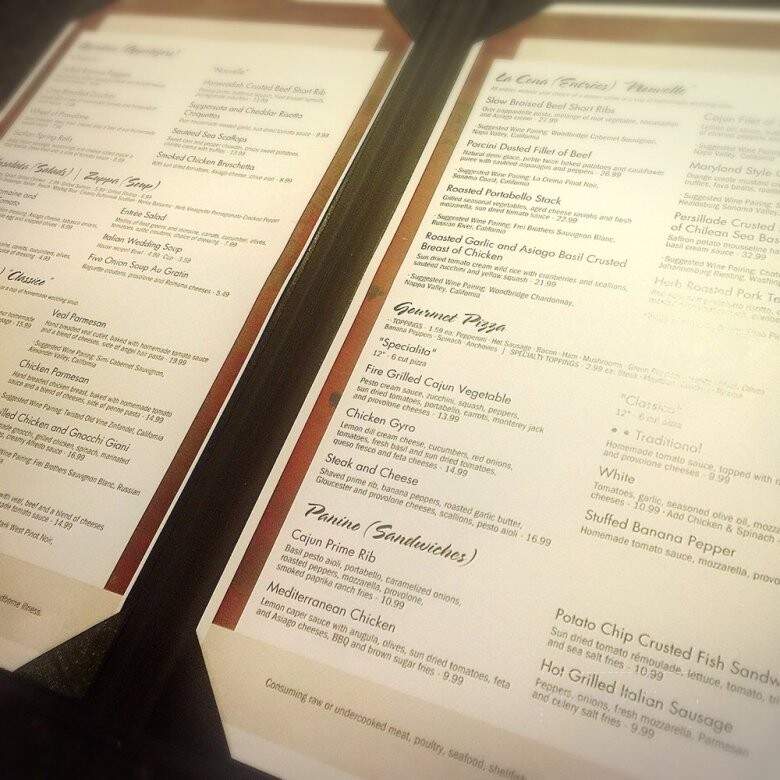 Woody's Piazza Bar - Irwin, PA menu_pic