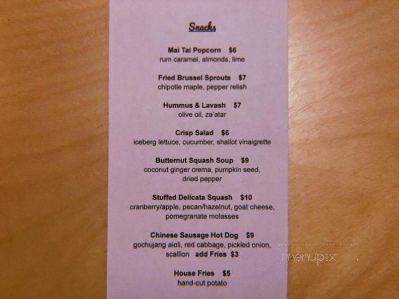 The Paddle Inn - Newburyport, MA menu_pic