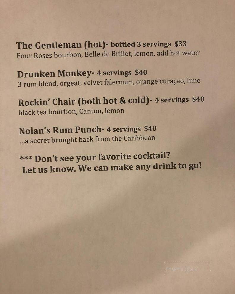 The Paddle Inn - Newburyport, MA menu_pic
