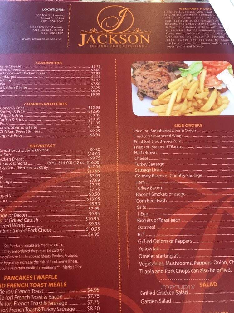 Jackson Soul Food - Opa-locka, FL