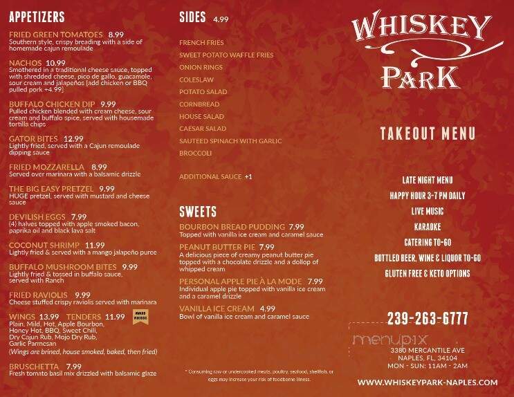 Whiskey Park - Naples, FL