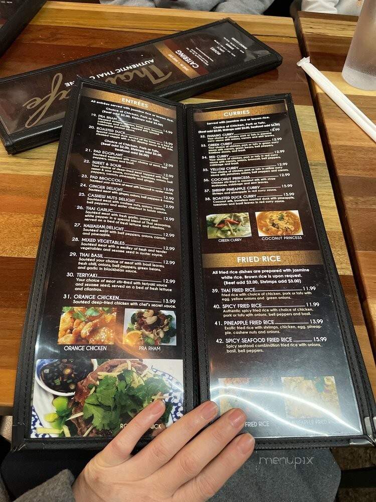 Thai Cafe - Prescott Valley, AZ menu_pic
