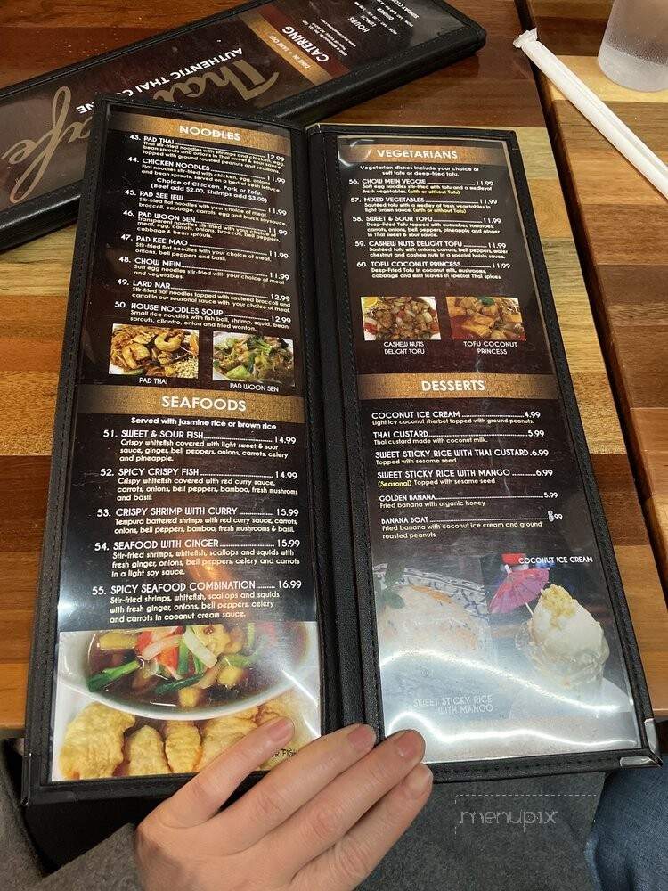 Thai Cafe - Prescott Valley, AZ menu_pic