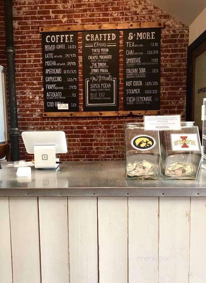 Brickhouse Coffee - Williamsburg, IA menu_pic