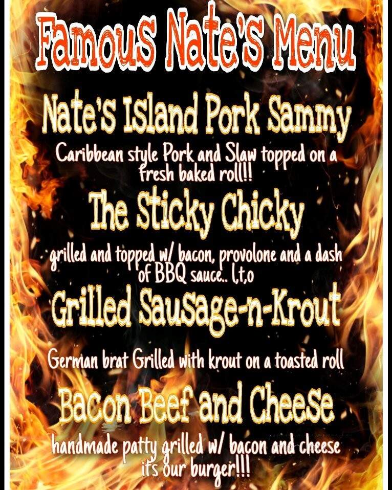 Famous Nate's Food Truck - Phenix City, AL menu_pic